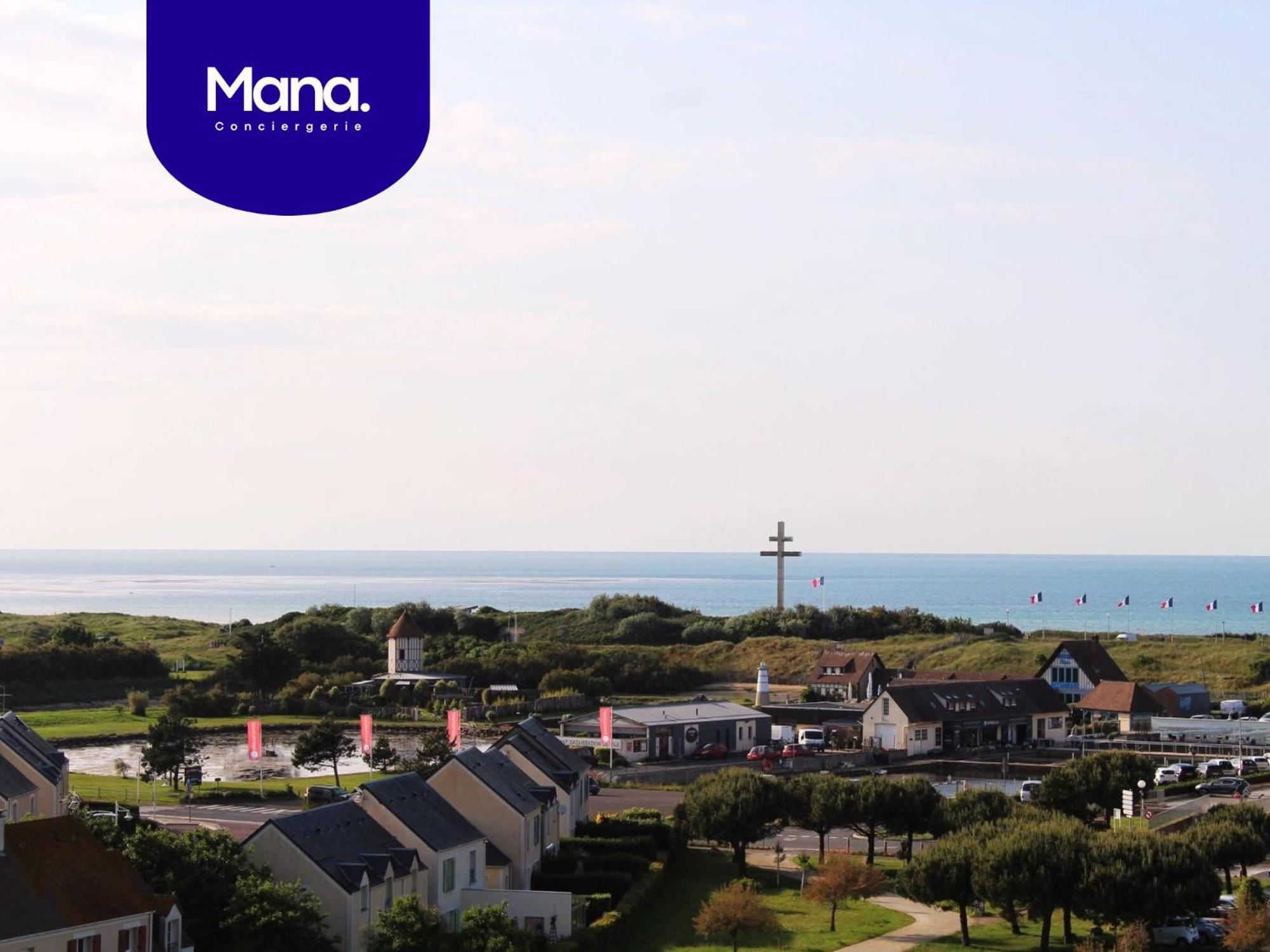 Ancre - Vue Sur Mer - Port Courseulles-Sur-Mer Exterior foto